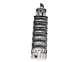 Leaning tower of Pisa, Italy