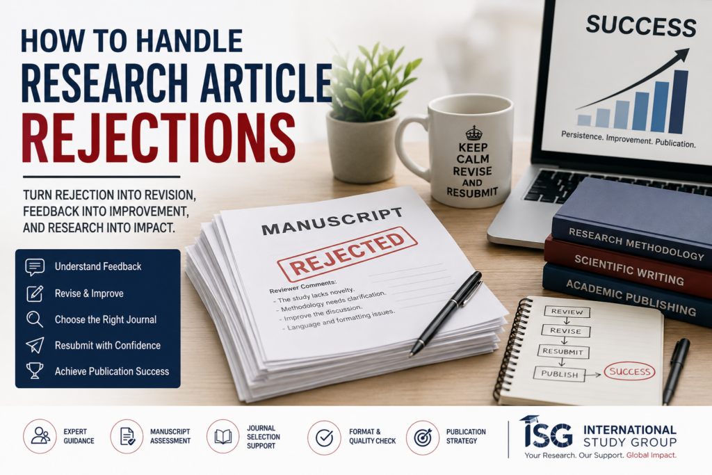 How to handle research article rejections