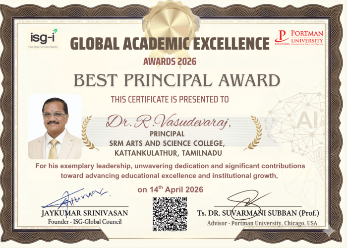 ISG - Best Principal Award